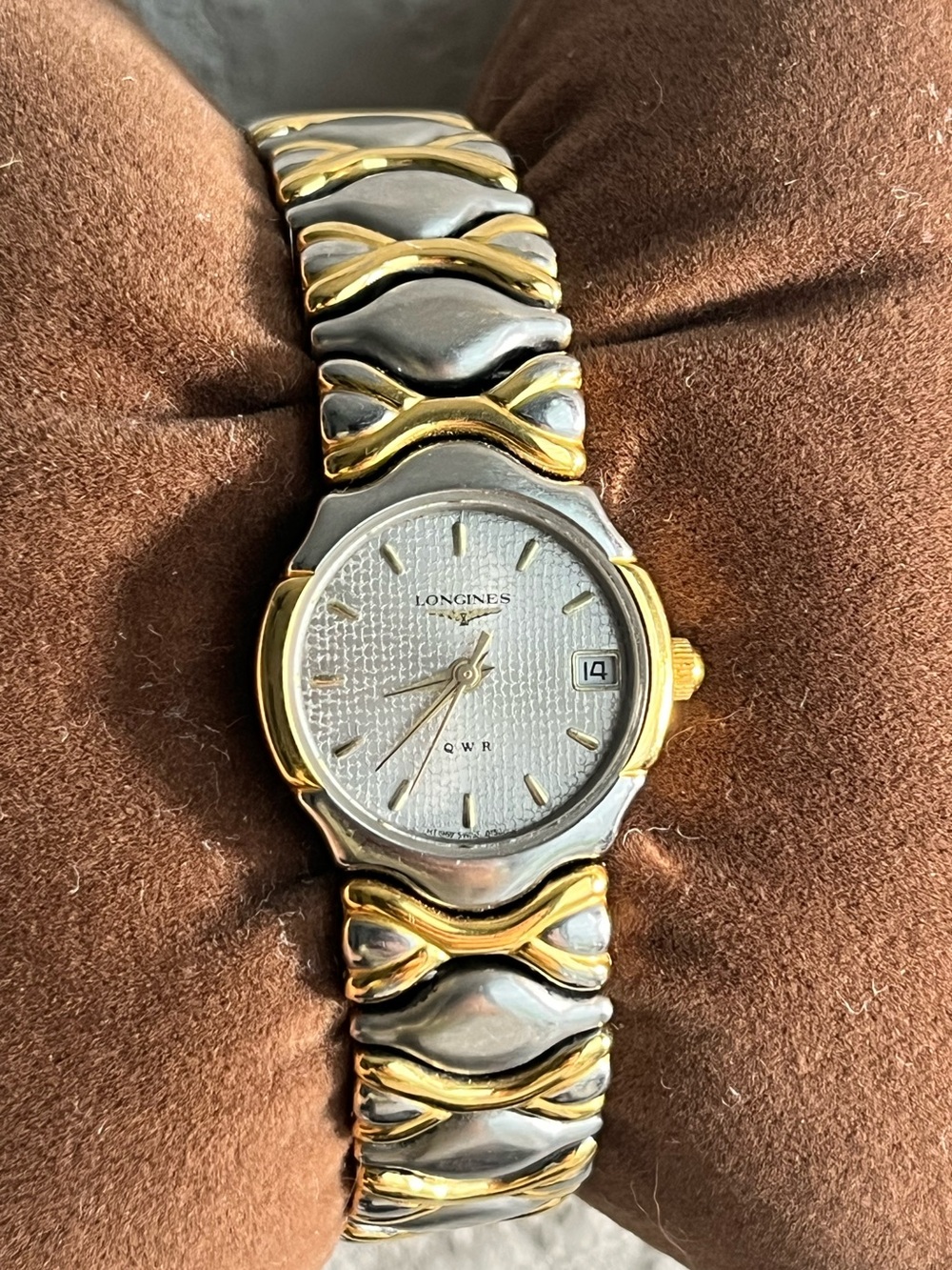 Longines QWR Vintage S.Steel Two Tone ladies watch